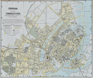 Samling kort og litteratur om Københavns havn4