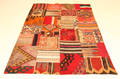 Persisk patchwork tæppe 200 x 165 cm