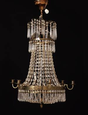 Ljuskrona, gustaviansk stil, 1900-tal