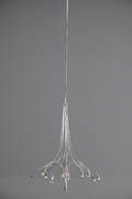 Theis loftlampe med 12 arme. 1900-tallets slutning. 