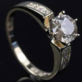 Brillant ring ca. 1.40 ct.
