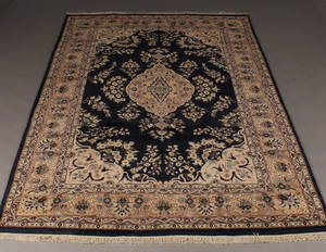 Tæppe. Kashmir Keschan 299 x 198 cm