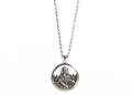 HALSBAND, Silver med vikingahänge