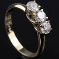 Brillant ring ca. 0.92 ct.