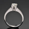 Solitairering - ca. 0.52 ct.