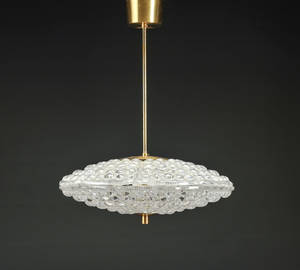 Carl Fagerlund for Orrefors. Loftlampe