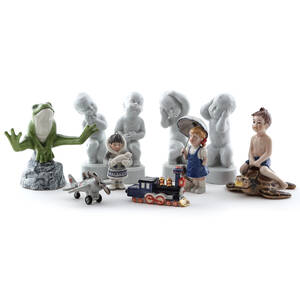 Samling figuriner
