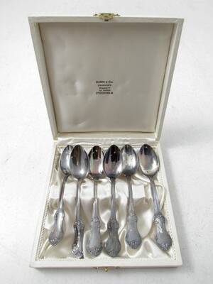Kaffeskedar, Silver