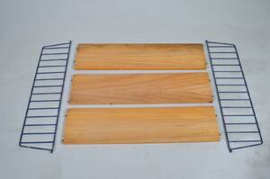 Stringhylla med 3 hyllplan