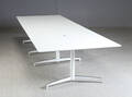 Konferencebord, hvid laminat. 