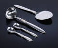 Gundorph Albertus for Georg Jensen. Kaktus, fire serveringsdele 4