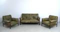 Sofa  Paar Sessel der 1960er Jahre wohl Dänemark 3