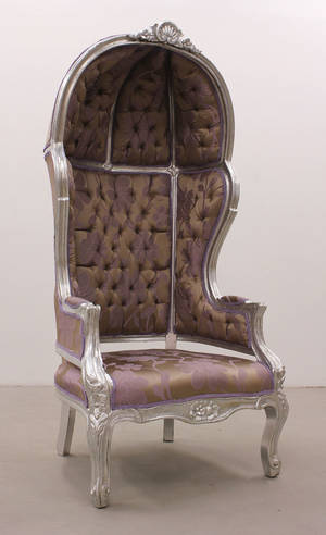 Bergere en baldaquin, rokokostil