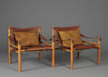 Arne Norell. To safaristole, model Scirocco 2