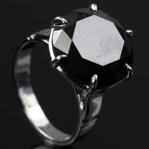 Solitaire ring ca. 11.44 ct.