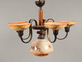 Art deco loftkrone