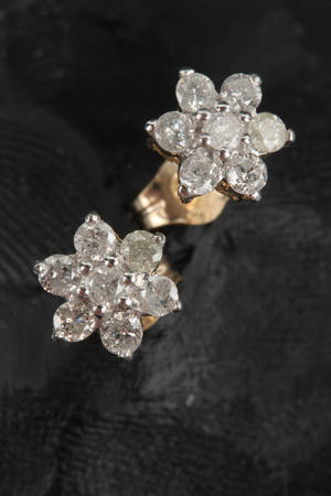 Par diamant ørestikkere 2