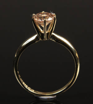 Solitairering Ca. 1.09 ct. 