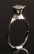 Solitairering Ca. 1.12 ct. 