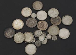 Parti svenska silvermynt