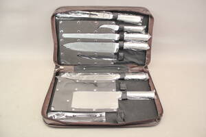 Knivset i fodral 6 delar