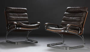 Dansk møbelproducent, Par lænestole, 1970erne 2