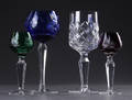 Samling krystalglas 16
