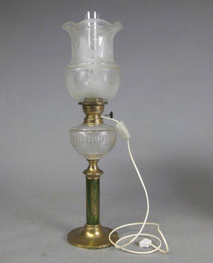 Petroleums bordlampe 