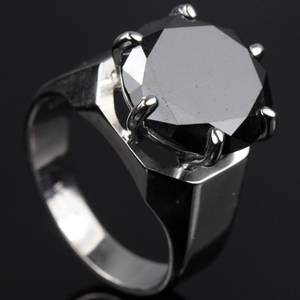 Solitaire ring ca. 11.24 ct.
