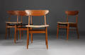 Dansk møbelproducent, Spisestole, teaktræ, 1960erne