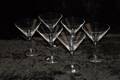 Martiniglas, Orrefors, 6 st, H 15 cm