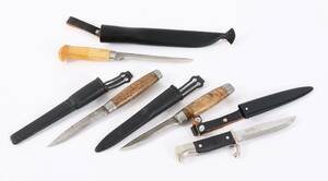Knivar med slida 4st
