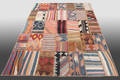 Matta, Kelim patchwork, 225 x 160 cm