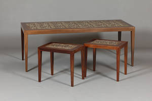 Severin Hansen for Haslev. Sofabord og 2 lampeborde i palisander3