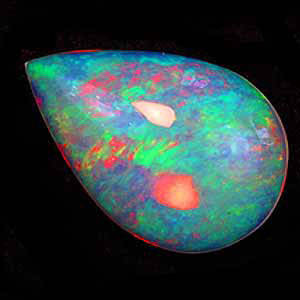Uindfattet opal. Ca. 1.54 ct