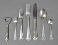Cohr. Herregaard bestik af sølv. 44