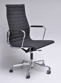Charles Eames. Kontorstol, model EA-119, sort hopsak 
