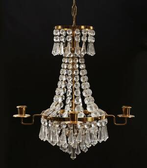 Ljuskrona, gustaviansk stil, 1900-tal