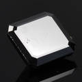 Uindfattet behandlet sort diamant ca 12.03 ct.
