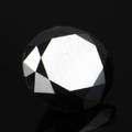Uindfattet behandlet sort diamant ca 3.70 ct.