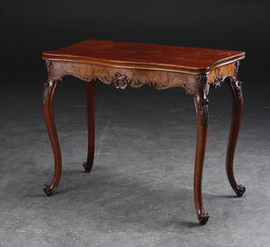 Nyrokoko spillebord, mahogni