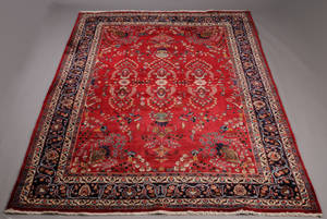 Persisk Kashmar tæppe 350 x 251 cm.  