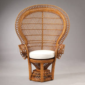 Højrygget lænestol Høvdingestol af sjeneflet