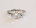 Diamantring, ca. 1,02 ct.