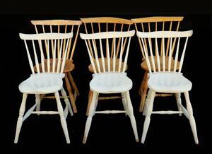 Pinnstolar 6st, 1900-talets början