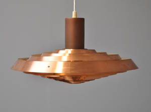 Poul henningsen. Tallerken pendel kobber