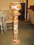 PIDESTAL ITALIENSK,  LERGODS H 108 CM