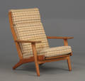 Hans J. Wegner højrygget lænestol model GE-290