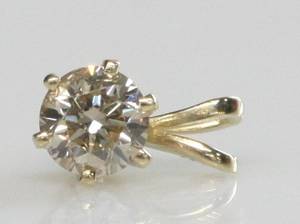 Brillantvedhæng, ca. 0.50 ct.