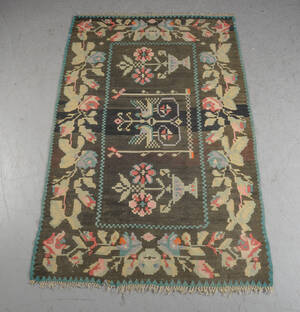 Kelim, uld på uld. 206 x 128 cm